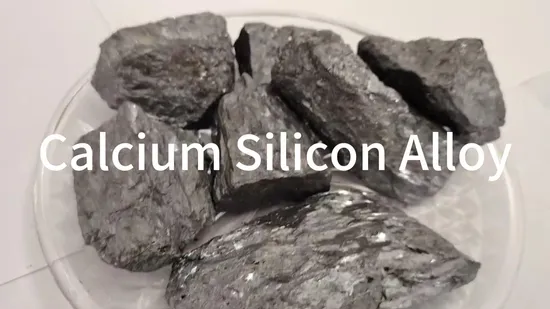 The Factory Supply Strong Desulfurization Si58ca30 Calcium Silicon/Casi/Sica for Steelmaking 